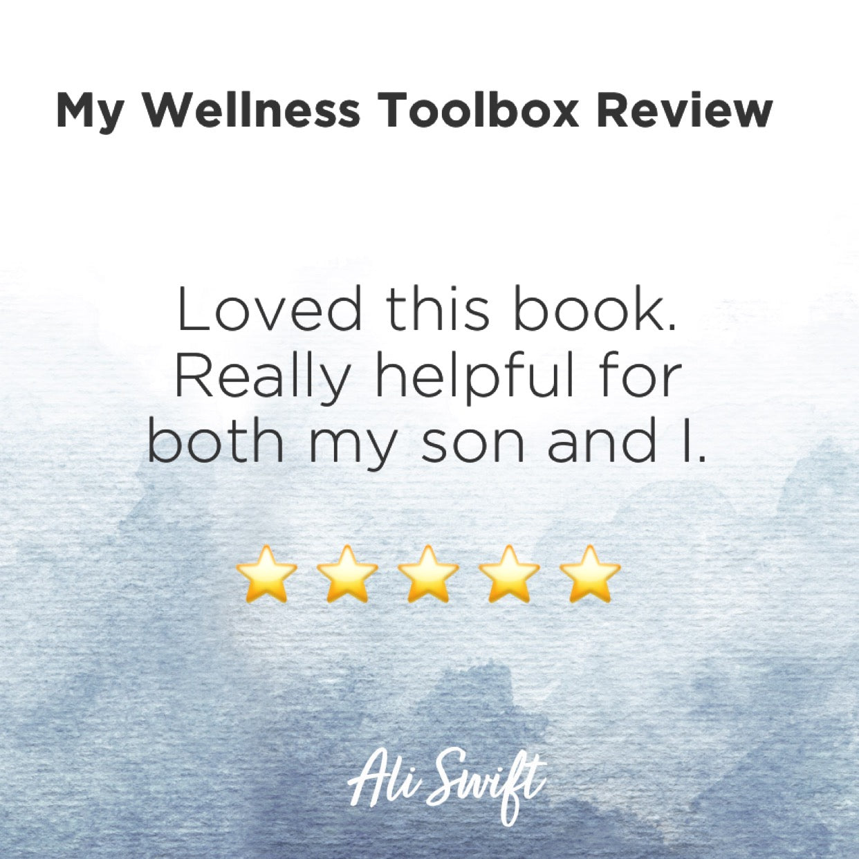 MY WELLNESS TOOLBOX FOR THE WHOLE FAMILY