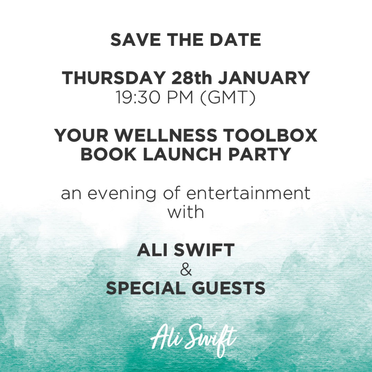 YOUR WELLNESS TOOLBOX ONLINE BOOK LAUNCH PARTY