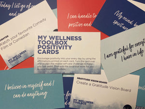 My Wellness Toolbox Book & Positivity Cards